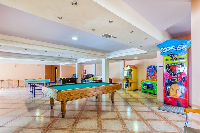 Indoor playroom and games